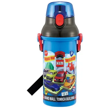 【メーカー取寄】ＰＳＢ５ＳＡＮ 直飲プラワンタッチボトル　トミカ２６