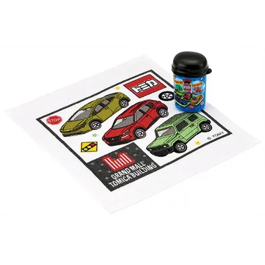 【メーカー取寄】ＯＡ４ おしぼりセット　トミカ２６