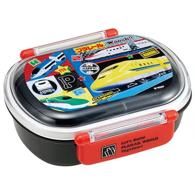 【メーカー取寄】ＱＡＦ２ＢＡ ふわっとタイトランチＢＯＸ　プラレール２６