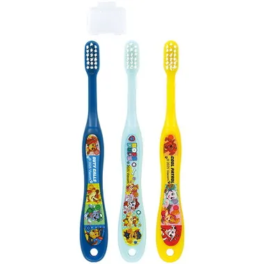 【メーカー取寄】ＴＢ５ＳＴ 園児用歯ブラシ３Ｐキャップ付　パウパト２６