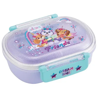 【メーカー取寄】ＱＡＦ２ＢＡ ふわっとタイトランチＢＯＸ　パウパトユニコーン