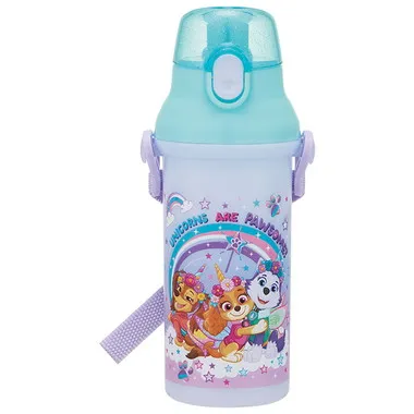 【メーカー取寄】ＰＳＢ５ＳＡＮ 直飲プラワンタッチボトル　パウパトユニコーン