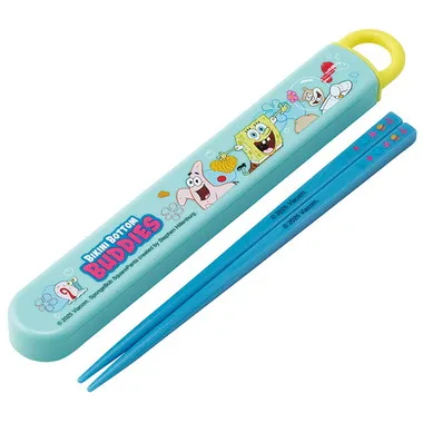 【メーカー取寄】ＡＢＳ２ＡＭ スライド式ハシ箱セット　スポンジ・ボブ