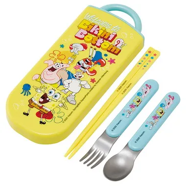 【メーカー取寄】ＴＡＣＣ２ 食洗機対応スライド式トリオ　スポンジ・ボブ