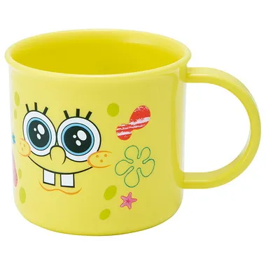 【メーカー取寄】ＫＥ４Ａ 食洗機対応プラコップ　スポンジ・ボブ