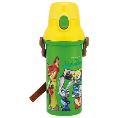 【メーカー取寄】ＰＳＢ５ＳＡＮ 直飲プラワンタッチボトル ズートピア（２６）