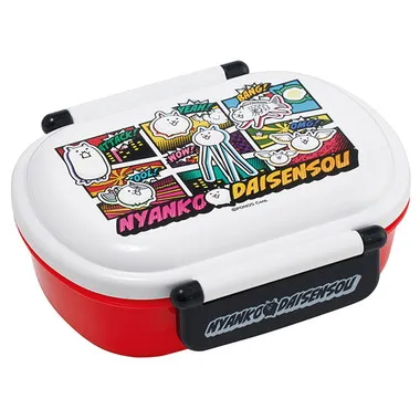 【メーカー取寄】ＱＡＦ２ＢＡ ふわっとタイトランチＢＯＸ　にゃんこ大戦争２６