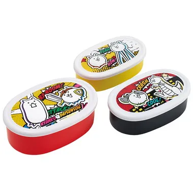 【メーカー取寄】ＳＲＳ３Ｓ シール容器３Ｐセット　にゃんこ大戦争２６