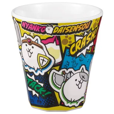 【メーカー取寄】ＭＴＢ２ メラミンタンブラー　にゃんこ２６－ＷＨ