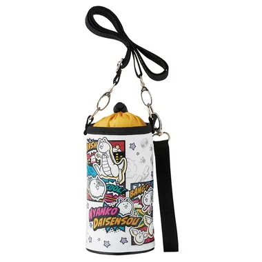 【メーカー取寄】ＰＶＰＣ６ エナメルペットボトルケース　にゃんこ大戦争２６