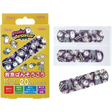 【メーカー取寄】ＱＱＢ１Ｃ 救急バンソウコウ　にゃんこ大戦争２６