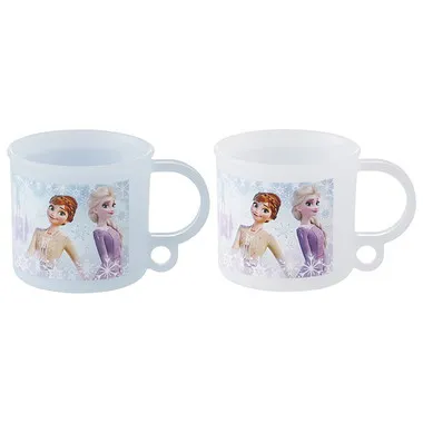 【メーカー取寄】ＫＥ５ＡＷ 食洗機対応プラコップ２Ｐ アナ雪（２６）