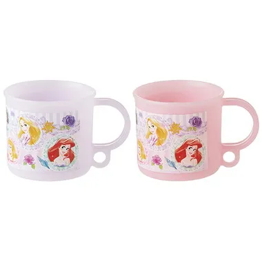 【メーカー取寄】ＫＥ５ＡＷ 食洗機対応プラコップ２Ｐ プリンセス（２６）