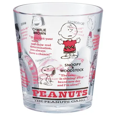 【メーカー取寄】ＫＳＡ４Ｊ アクリルコップ　ピーナッツ　ＧＡＮＧ