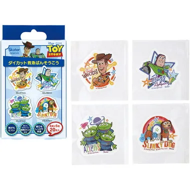 【メーカー取寄】ＱＱＢＤ２０ ダイカット絆創膏 トイストーリー