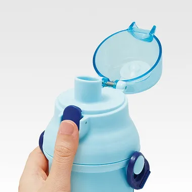 【メーカー取寄】ＰＳＢ５ＳＡＮ 直飲プラワンタッチボトル　ブルーイ