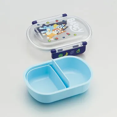 【メーカー取寄】ＱＡＦ２ＢＡ ふわっとタイトランチＢＯＸ　ブルーイ