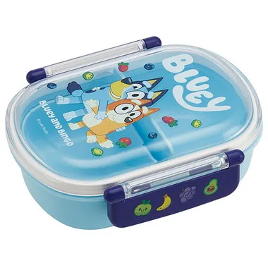 【メーカー取寄】ＱＡＦ２ＢＡ ふわっとタイトランチＢＯＸ　ブルーイ