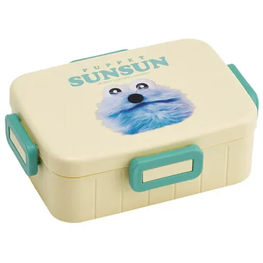 【メーカー取寄】ＹＺＦＬ７ ４点ロックランチボックス パペットスンスン