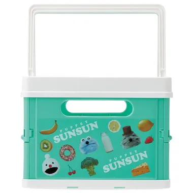 【メーカー取寄】ＢＷＯＴ１３ 折りたたみ収納ボックス パペットスンスン