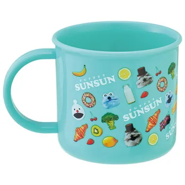 【メーカー取寄】ＫＥ４Ａ 食洗機対応プラコップ パペットスンスン