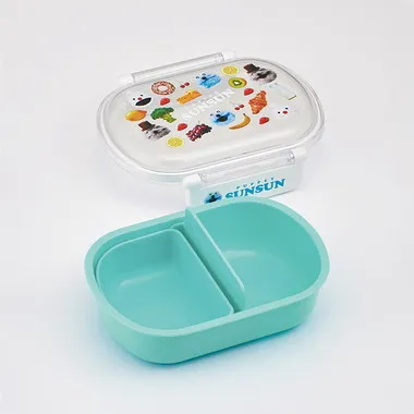 【メーカー取寄】ＱＡＦ２ＢＡ ふわっとタイトランチＢＯＸ パペットスンスン