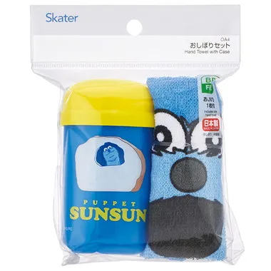 【メーカー取寄】ＯＡ４ おしぼりセット パペットスンスン