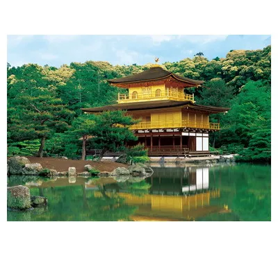 【メーカー取寄】01-062 新緑の金閣寺－京都