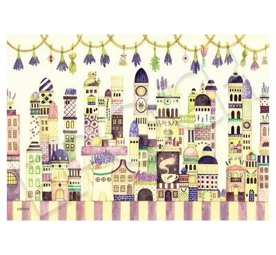 【メーカー取寄】02-602 ラベンダーの街