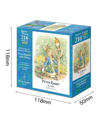 【メーカー取寄】04-019 アートワークス オブ ビアトリクス・ポター(TM)ピーターラビット(TM)とロビン