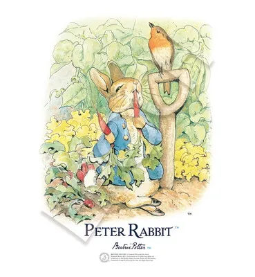 【メーカー取寄】04-019 アートワークス オブ ビアトリクス・ポター(TM)ピーターラビット(TM)とロビン