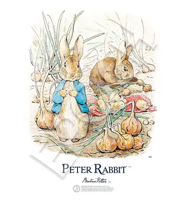 【メーカー取寄】04-020 アートワークス オブ ビアトリクス・ポター(TM)たまねぎ畑のふたり