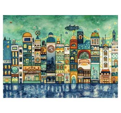 【メーカー取寄】06-103 星降る夜の街