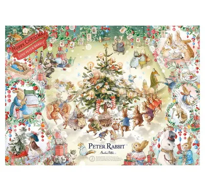 【メーカー取寄】06-514s ホッピークリスマス！ピーターラビット(TM)