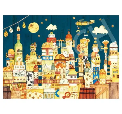 【メーカー取寄】07-464s 台所下のチーズの街