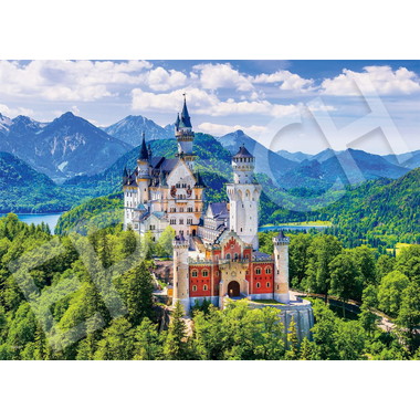 【予約】07-475s 華麗なるノイシュバンシュタイン城-ドイツ