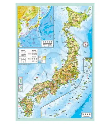 【メーカー取寄】12-070s 日本地図