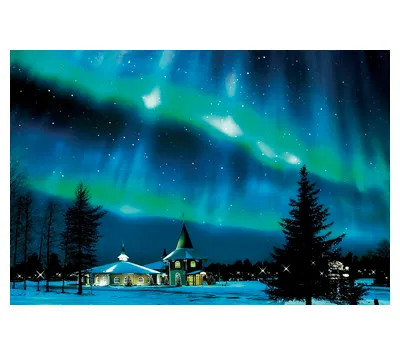 【メーカー取寄】12-513ｓ きらめくオーロラの夜-フィンランド