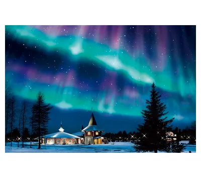 【メーカー取寄】12-513ｓ きらめくオーロラの夜-フィンランド