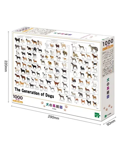 【メーカー取寄】12-625s 犬の系統図