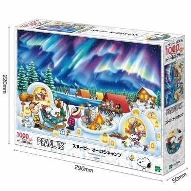12-703s スヌーピー　オーロラキャンプ