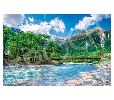 【メーカー取寄】22-110s 清流輝く河童橋ｰ長野