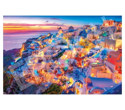 【メーカー取寄】22-112s サントリーニの夕べｰギリシャ