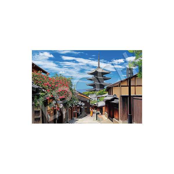 22-121s 百日紅咲く八坂の塔－京都