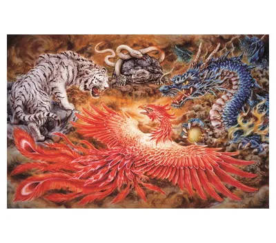 【メーカー取寄】23-091 四神図