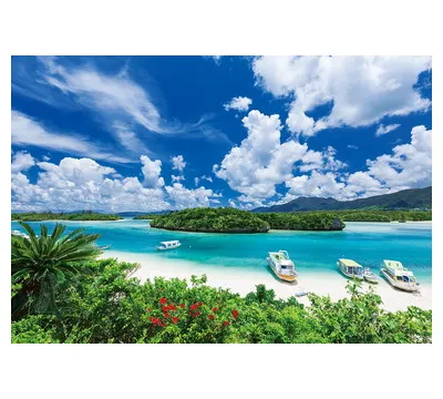 【メーカー取寄】25-197ｓ 石垣島の碧い海-沖縄