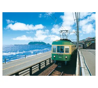 【メーカー取寄】３００Ｐ　海岸沿いを走る江ノ電