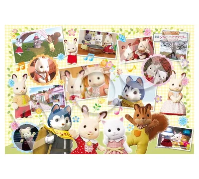 【メーカー取寄】26-405 劇場版シルバニアファミリー　フレアからのおくりもの　シーンコレクション