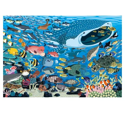 【メーカー取寄】26-803 水族館の仲間たち