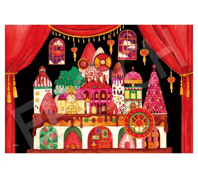 【メーカー取寄】28-045s ストロベリーノワール城